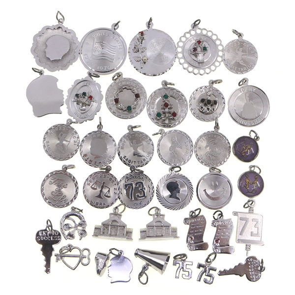 STERLING SILVER NOVELTY CHARMS 