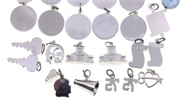 STERLING SILVER NOVELTY CHARMS 