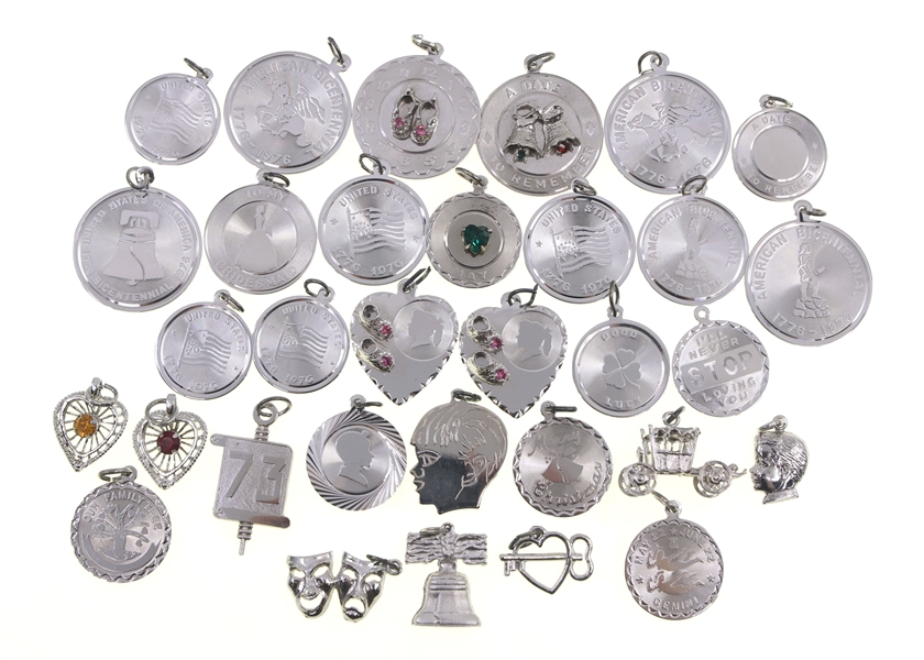STERLING SILVER NOVELTY CHARMS 