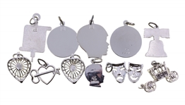 STERLING SILVER NOVELTY CHARMS 