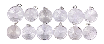 STERLING SILVER NOVELTY CHARMS 