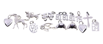 STERLING SILVER NOVELTY CHARMS 