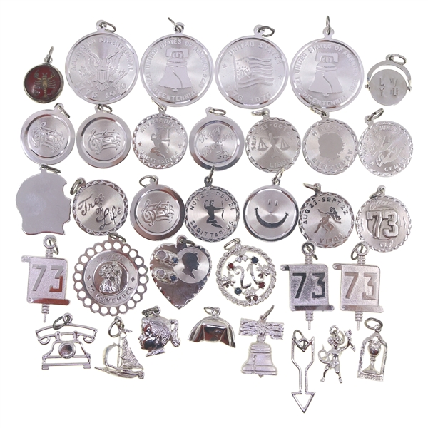 STERLING SILVER NOVELTY CHARMS 