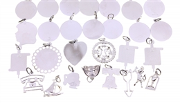 STERLING SILVER NOVELTY CHARMS 