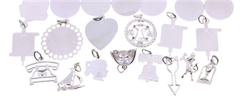 STERLING SILVER NOVELTY CHARMS 