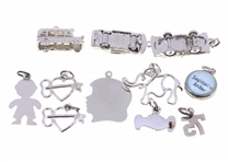 STERLING SILVER NOVELTY CHARMS 