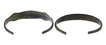 STERLING SILVER FASHION CUFF & BANGLE BRACELETS