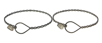 STERLING SILVER FASHION CUFF & BANGLE BRACELETS