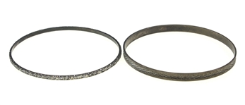 STERLING SILVER FASHION CUFF & BANGLE BRACELETS
