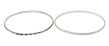 STERLING SILVER FASHION CUFF & BANGLE BRACELETS