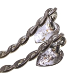 STERLING SILVER FASHION CUFF & BANGLE BRACELETS