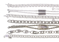 STERLING SILVER CHAIN FASHION BRACELETS