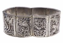STERLING SILVER FASHION BRACELETS 