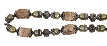 STERLING SILVER SEMI-PRECIOUS STONE BEADED JEWELRY