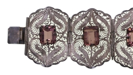 STERLING SILVER SEMI-PRECIOUS STONE JEWELRY 