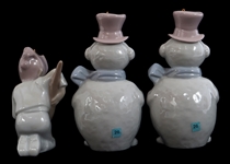 LLADRO PORCELAIN FIGURINES - LOT OF 5