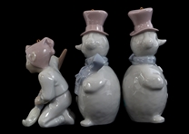 LLADRO PORCELAIN FIGURINES - LOT OF 5