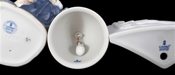 LLADRO PORCELAIN FIGURINES - LOT OF 3