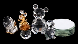 SWAROVSKI CRYSTAL FIGURINES & BASES