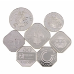 STERLING SILVER WORLD CASINO TOKENS BY FRANKLIN MINT