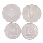 STERLING SILVER WORLD CASINO TOKENS BY FRANKLIN MINT