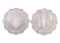 STERLING SILVER WORLD CASINO TOKENS BY FRANKLIN MINT